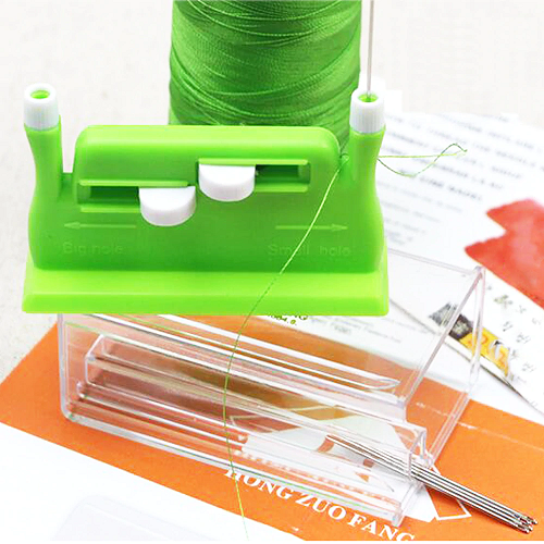 Needle threading device