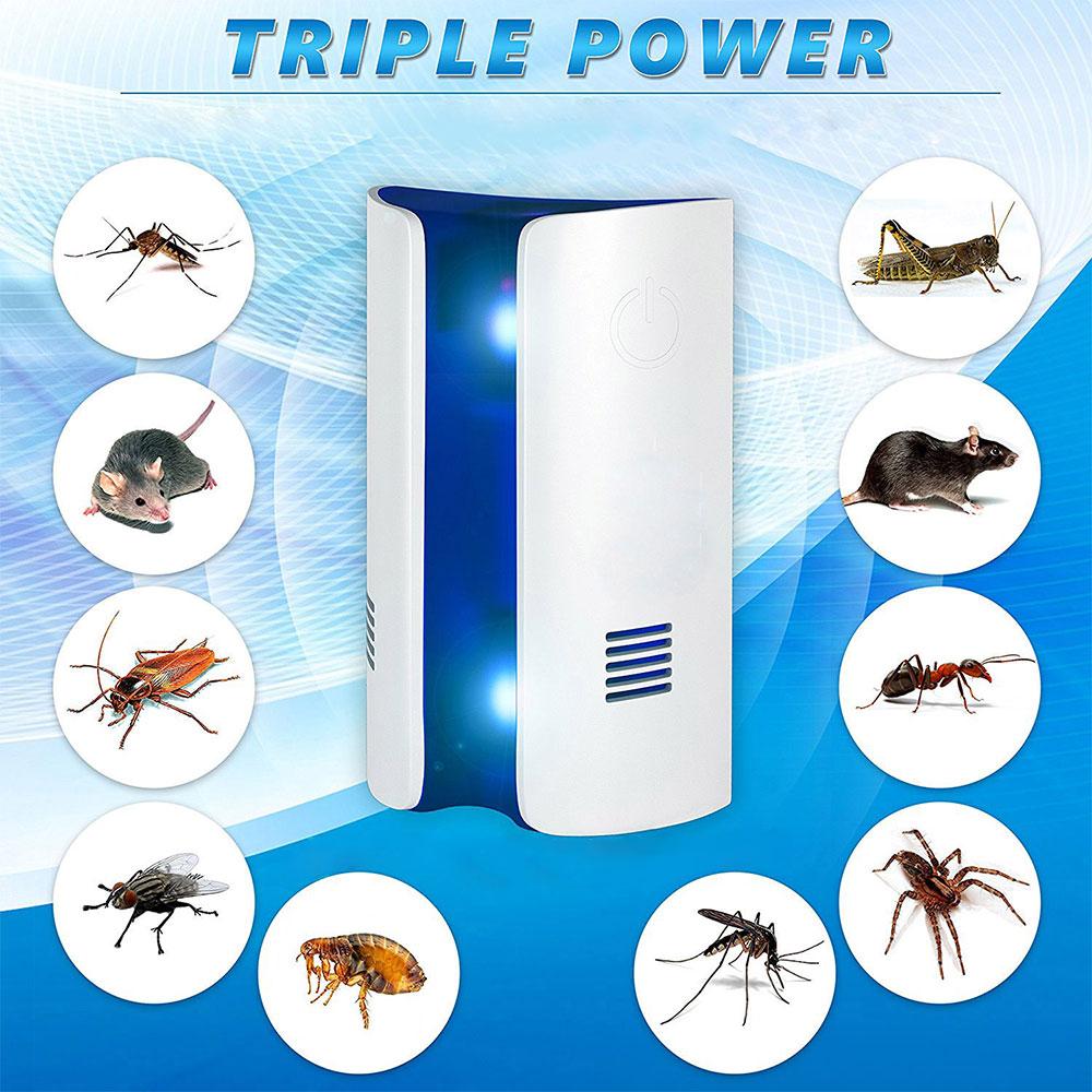 Ultrasonic electronic pest repeller