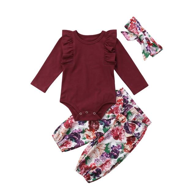 Romper & floral pant
